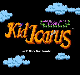 Kid Icarus - Angel Land Story (USA, Europe) Title Screen